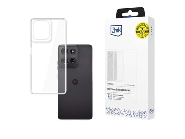 3MK Clear Case, Omslag, Motorola, Motorola Moto G75, 17,2 cm (6.78"), Transparent