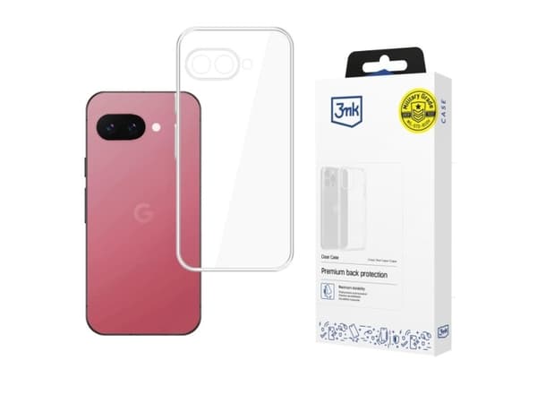 3MK Clear Case, Omslag, Google, Pixel 9A, 17 cm (6.7"), Transparent