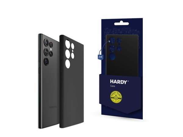 3MK 3mk beskyttelsesdeksel Hardy Silicone MagCase for Samsung Galaxy S24 Ultra (SM-S928) svart