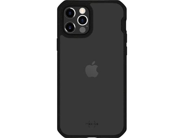 ITSKINS ITFERONPUREIP1267BTR, iPhone 12 Pro Max, Sort, Gjennomsiktig