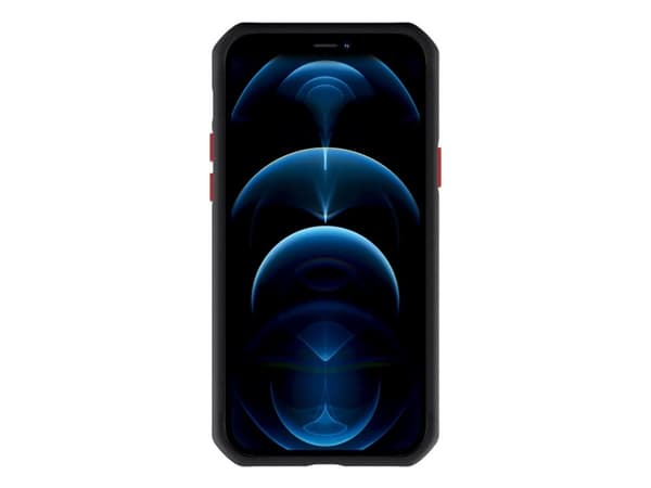 ITSKINS SUPREME R SOLID-cover til iPhone 12/12 Pro. Sort