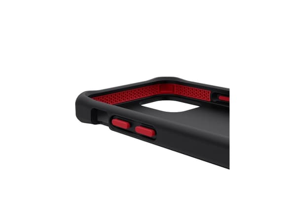 ITSKINS SUPREME R SOLID-cover til iPhone 12/12 Pro. Sort
