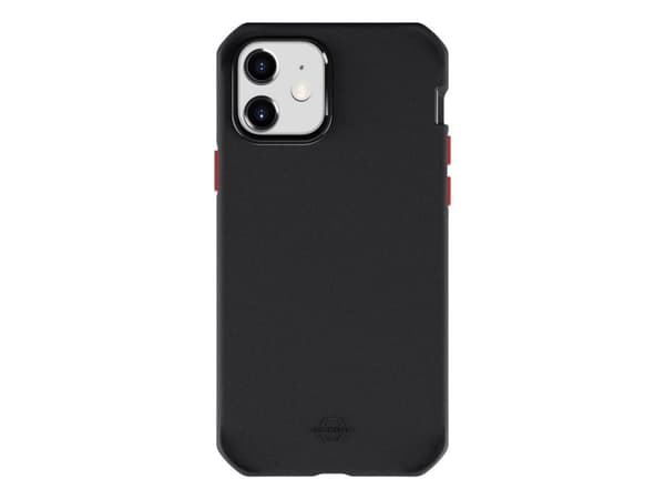 ITSKINS SUPREME R SOLID-cover til iPhone 12/12 Pro. Sort
