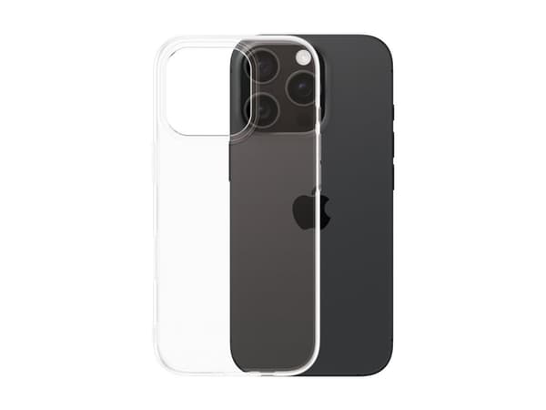 SAFE. by PanzerGlass - Baksidedeksel for mobiltelefon - termoplast-polyuretan (TPU) - svart - for Apple iPhone 16 Pro