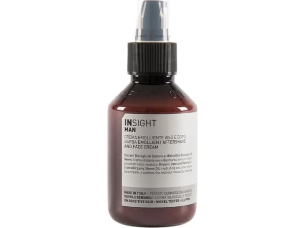 INSIGHT_Man Aftershave Creme mykgjørende ansiktshud 100ml