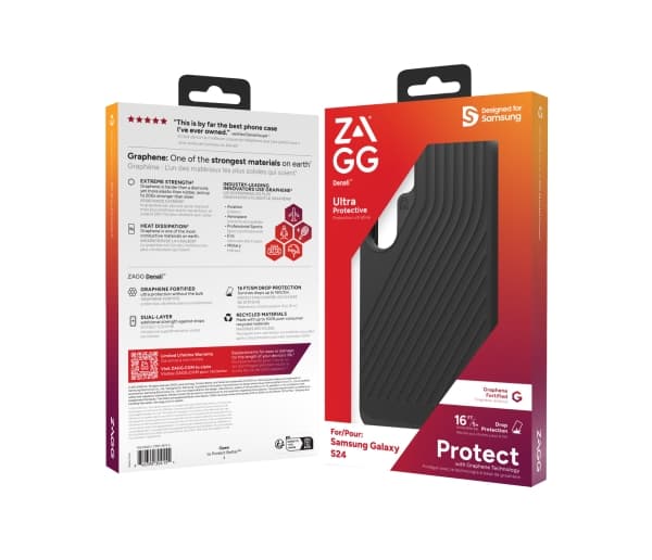 ZAGG Denali Case for Samsung Galaxy S24 Black