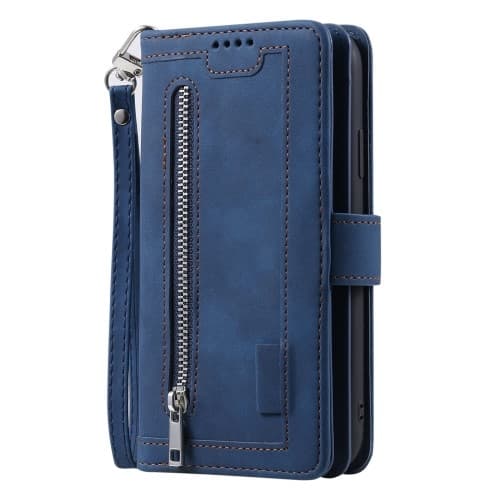 Til Xiaomi 14T Pro Etui med Lynlåslomme og 9 Kortlommer