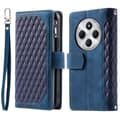 Miniatyrbilde 1 av 9: Til Xiaomi Redmi 14C Lommebok-deksel med glidelås Rhombus Stitching Line Telefonveske