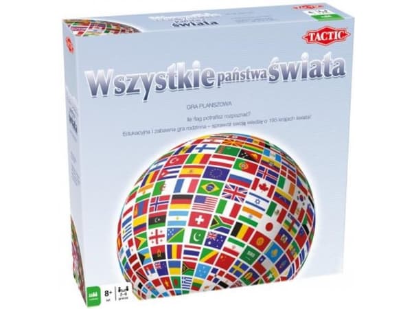 Alla världens länder spel 41269 TACTIC