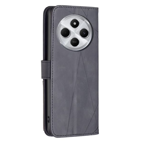 BINFEN Lommebok-deksel Xiaomi Redmi 14C - Svart