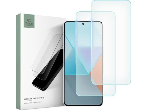 Tech-Protect SZKŁO HARTOWANE TECH-PROTECT SUPREME XIAOMI REDMI NOTE 13 / 13 PRO / 4G / 5G CLEAR