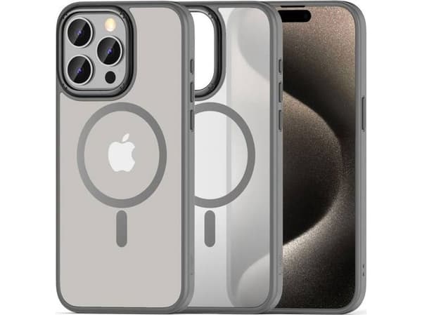 Tech-Protect TECH-PROTECT MAGMAT ”2” MAGSAFE IPHONE 15 PRO MAX MATTE TITANIUM