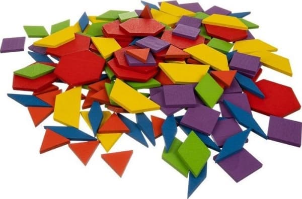 Kruzzel Pedagogiskt pussel - geometriska former