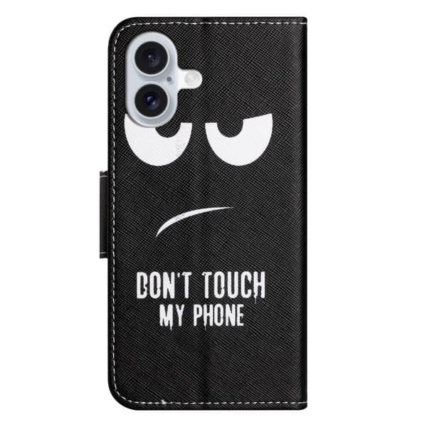 Plånboksfodral Apple iPhone 16 - Don’t Touch My Phone