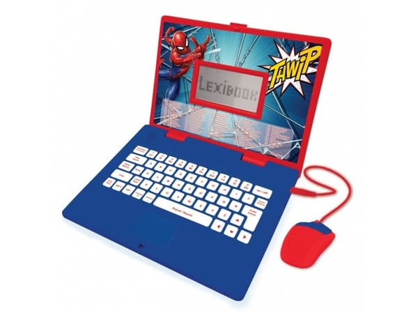 Spider-Man pedagogisk bärbar dator trespråkig UA/ENG/EN 186 aktiviteter