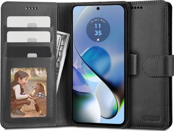 Tech-Protect TECH-PROTECT WALLET MOTOROLA MOTO G54 5G / G54 5G POWER EDITION BLACK