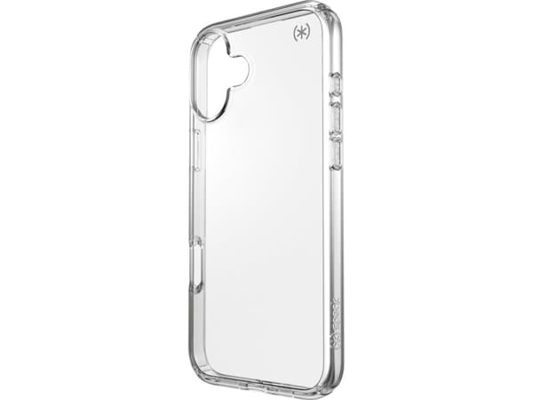 Speck Presidio Perfect Clear Apple iPhone 16 Plus Clear - with Microban, Cover, Apple, iPhone 16 Plus, 17 cm (6.7"), Transparent