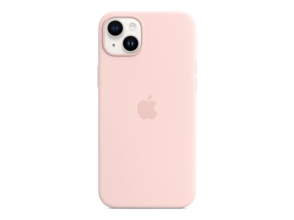 Apple - Baksidedeksel for mobiltelefon - MagSafe-samsvar - silikon - krittrosa - for iPhone 14 Plus
