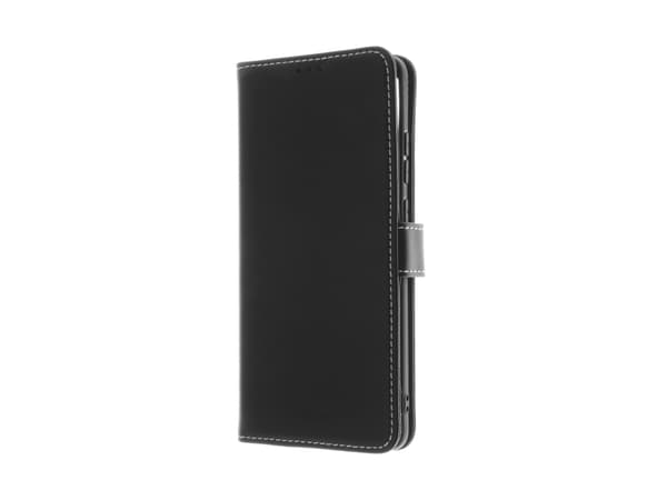 Insmat - Lommebok for mobiltelefon - ekte skinn, kartong+papir+aluminiumsfolie, bomullssting, termoplast-polyuretan (TPU) - for Motorola Moto G85