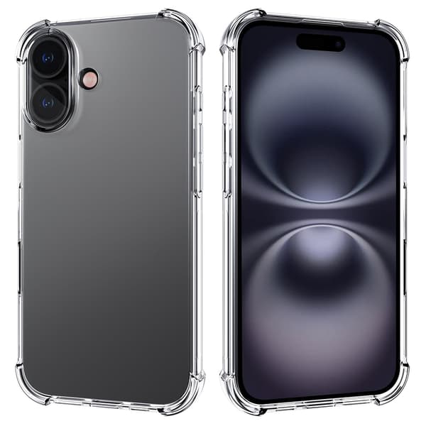 iPhone 16 - Stilrent Skyddande Gradient Silikonskal