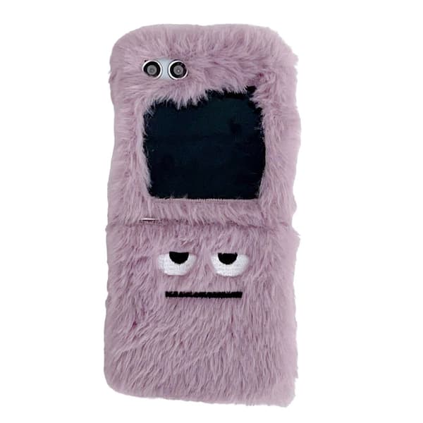 Samsung Galaxy Z Flip 6 - Exklusivt Mjukt Fluffigt Skyddsskal