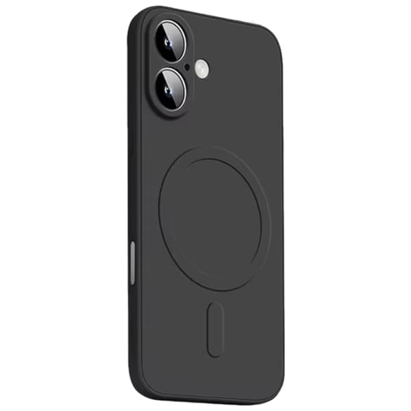 iPhone 16 - Skydd & Stil Med Magnetiskt Silikonskal i Flera färger Svart