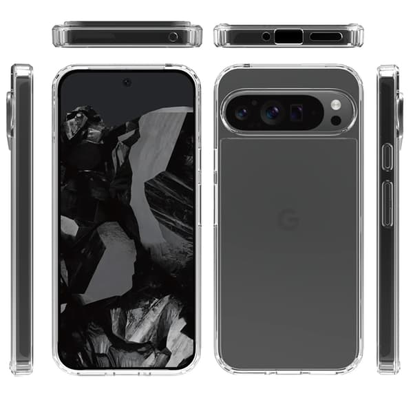 Google Pixel 9 Pro XL - Smart Skyddsskal i Silikon från Floveme