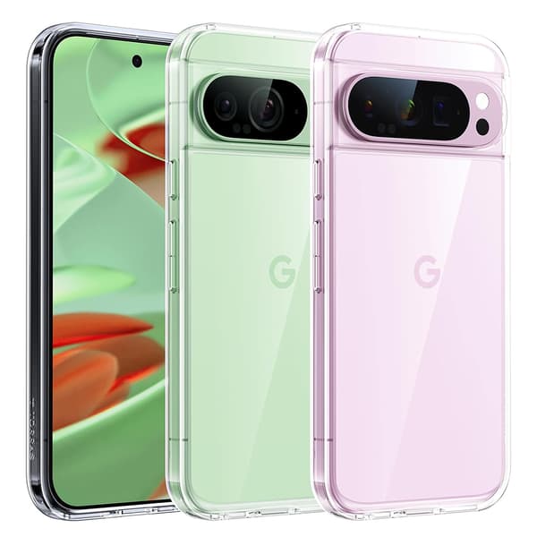 Google Pixel 9 Pro XL - Smart Skyddsskal i Silikon från Floveme