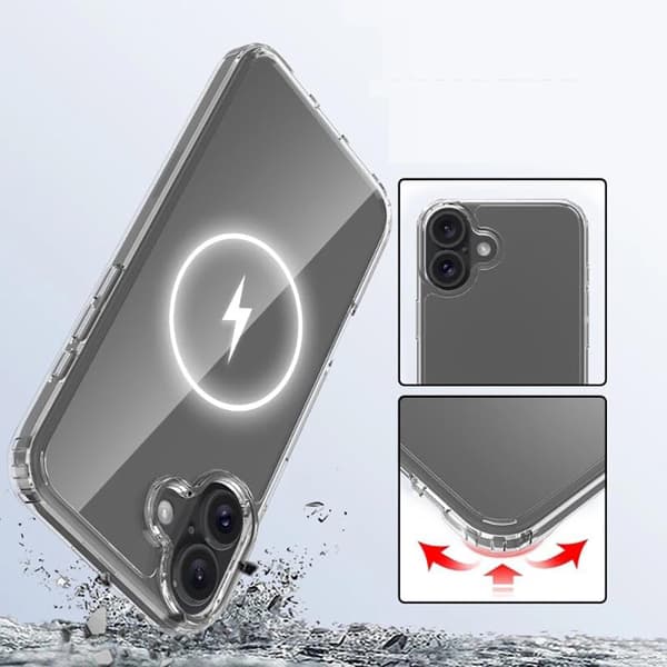 Magnetisk Precision och Totalt Skydd för iPhone 16 Plus!