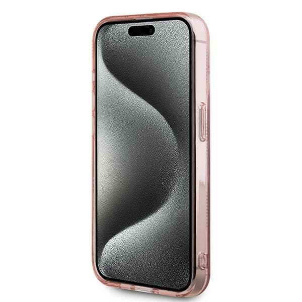 Karl Lagerfeld iPhone 15 Pro Max Mobilskal IML Choupette Head - Rosa