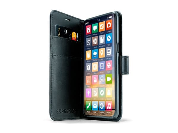 Screenor Smart - Lommebok for mobiltelefon - økolær, termoplast-polyuretan (TPU) - for Samsung Galaxy S25 Ultra