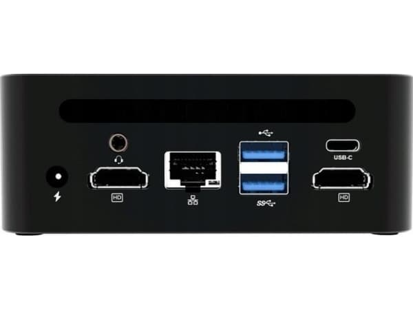 Mini PC Qoobe AP12450 i5-12450H/16GB/SSD 1TB/Win 11 Pro musta
