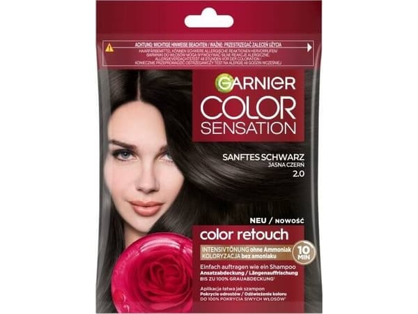 GARNIER_Color Retouch coloring shampoo 2.0 Light Black