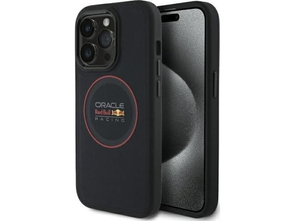 Red Bull Red Bull Red Bull Red Bull Red Bull Red Bull PU-nahka Red Ring MagSafe kotelo Apple iPhone 14 Pro -puhelimelle sinisenä