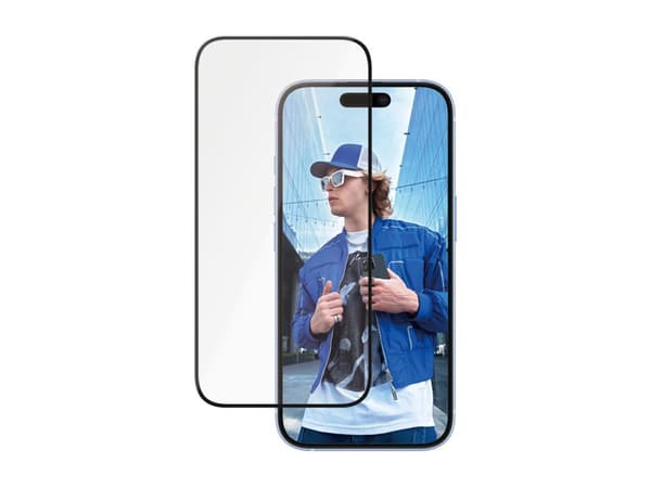 PanzerGlass ® Ceramic Screen Protector iPhone 16 | 15 | Ultra-Wide Fit