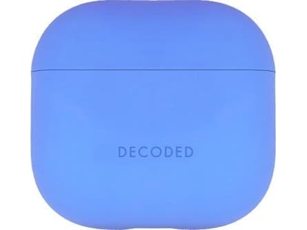Decoded Silicone Aircase - skyddande silikonfodral för AirPods 4:e generation (blå)
