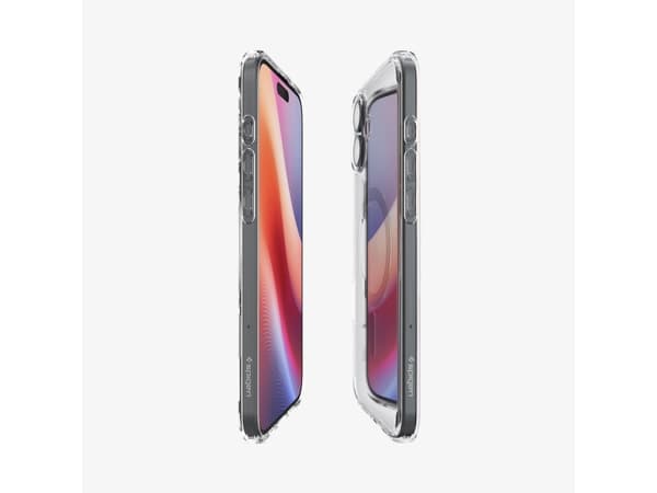 Spigen Ultra Hybrid (MagFit), Omslag, Apple, iPhone 16, 15,5 cm (6.1"), Transparent