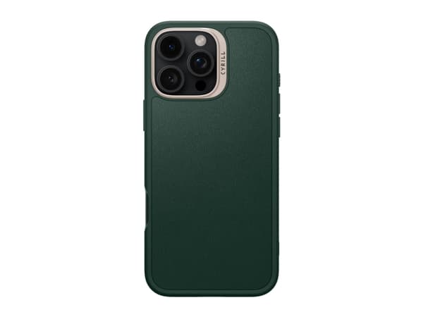 CYRILL Kajuk Mag, Omslag, Apple, iPhone 16 Pro, 16 cm (6.3"), Grön