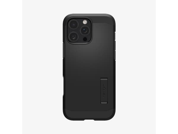 Spigen Tough Armor T AI (MagFit + Camera Control) iPhone 16 Pro Case Black, Cover, Apple, iPhone 16 Pro, 16 cm (6.3"), Black