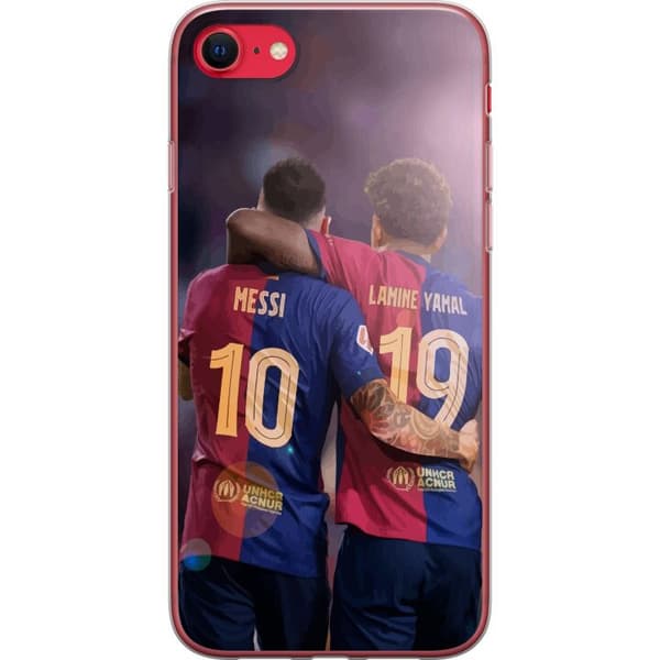 Apple iPhone 8 Gennemsigtig cover Lamine Yamal Messi