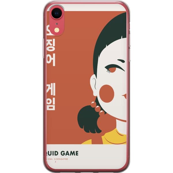 Apple iPhone XR Läpinäkyvä kuori Squid Game