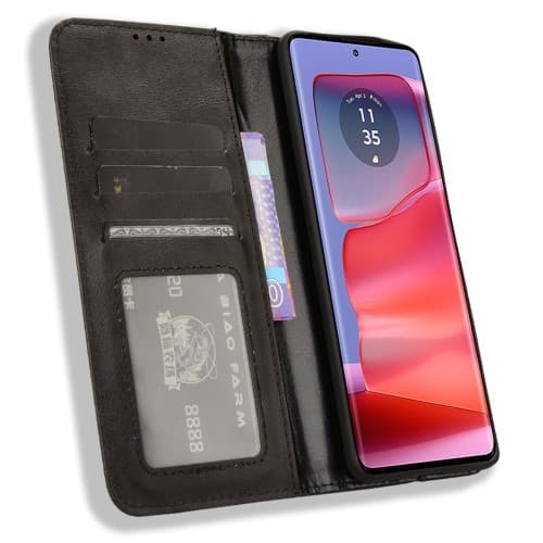 För Motorola Moto Edge 50 Pro 5G / Edge 50 5G Fodral Plånboksfodral Skal