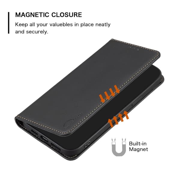 BINFEN COLOR För Redmi 14C Fodral Telefonfodral - Svart