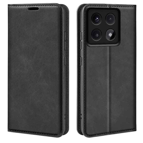 Til Xiaomi 14T Skin-touch Feeling Magnetisk telefonetui