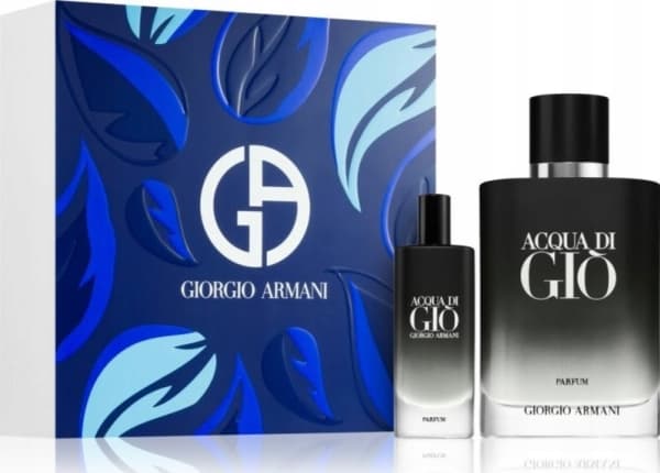 ARMANI SET (ACQUA DI GIO PARFUM 100ML + PARFUM 15ML)