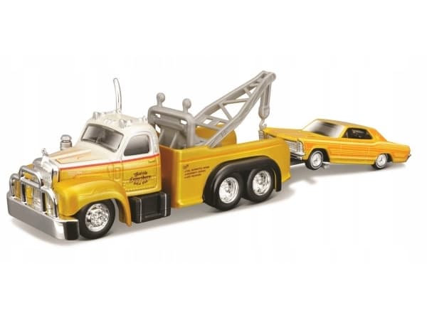 MAISTO 15055-28 Taubåt Mack B-61 1953 + Buick Riviera 1965 1:64