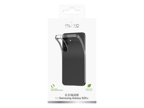 PURO 03 Nude, Skärm, Samsung, Galaxy S25+, 17 cm (6.7"), Transparent