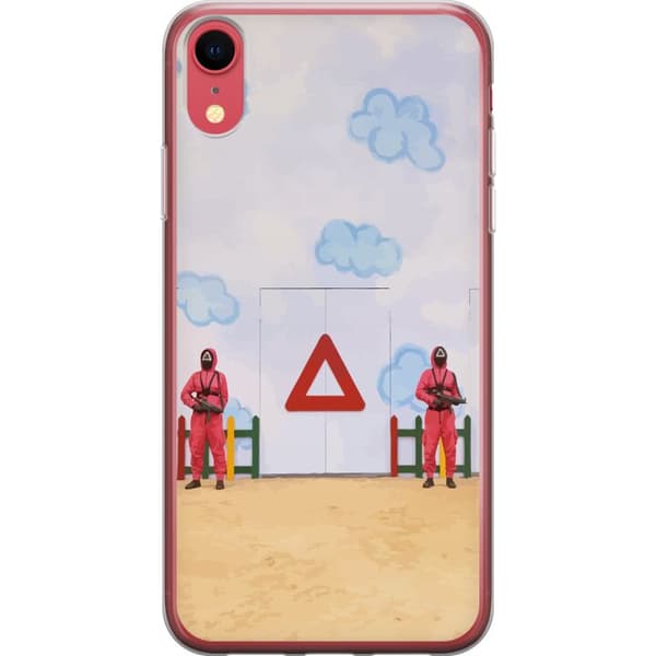 Apple iPhone XR Gennemsigtig cover Squid Game 2 - Tør du?