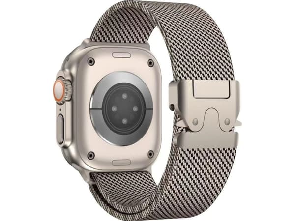 Titan Milanese Loop armband 42/44/45/46/49 mm - titan
