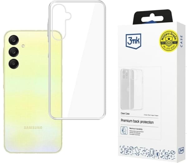 3MK Clear, Cover, Samsung, Galaxy A26 5G, 16.5 cm (6.5"), Transparent